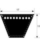 Courroie Série B trapéz. classique