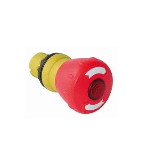 Bouton arrêt coup de poing lumineux