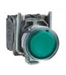 Bouton poussoir complet LED, 5 coloris