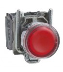 Bouton poussoir complet LED, 5 coloris