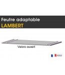 Adapt. LAMBERT , feutre Velcro + 2 pinces