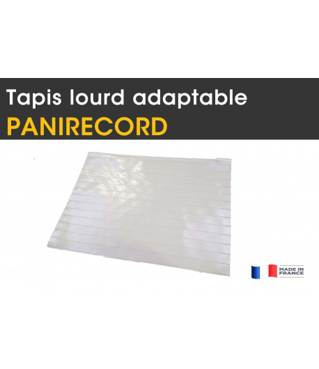 Adapt. PANIRECORD, tapis lourd
