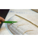 Lot grignettes + porte-lames + conteneur recyclage