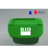Couvercle pour conteneur 40L Vert avec logo BIO