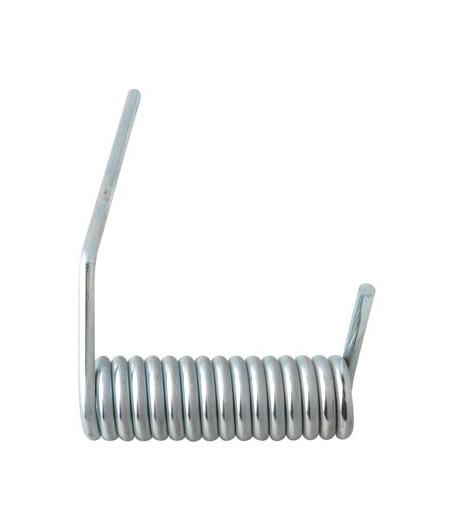 16 spires, modèle droit, ressort à torsion pour couvercle de diviseuse