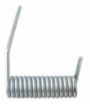 16 spires, modèle droit, ressort à torsion pour couvercle de diviseuse