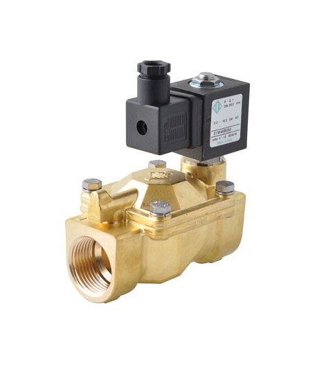 230V, fermée 3/4''et 1''- Section 1', électrovanne laiton