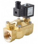 24V, fermée 3/4''et 1''- Section 3/4', électrovanne laiton