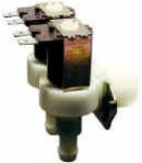 Electrovanne coudée corps plastique 2 voies