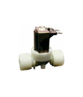 Section 3/8'' , électrovanne droite corps plastique filetée