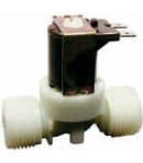 Section 3/8'' , électrovanne droite corps plastique filetée