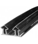 40 x 19mm, bourrelet caoutchouc noir