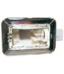 Hublot de four rectangulaire 300°C - 25W clipsable 130x90