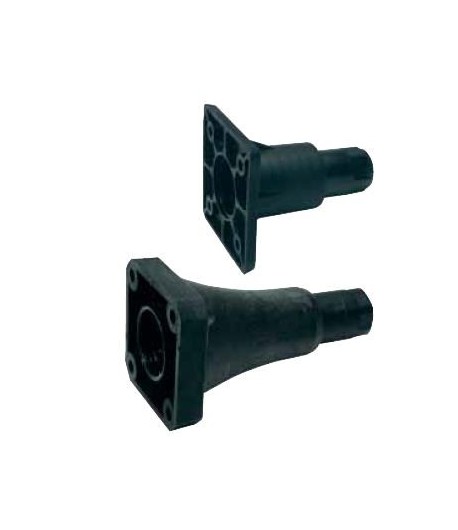 Pied réglable noir, hauteur réglable de 150 à 180 mm