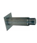 Pied réglable en inox embout hexagonal