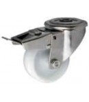 Roulette chape à œil à frein