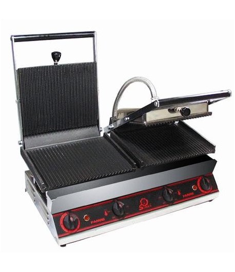 Grill panini double
