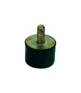 Pied anti-vibr à visser 1 tige filetage M10